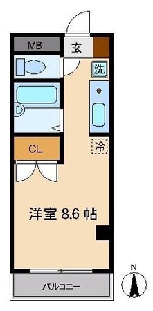 木町通TKビルの物件間取画像